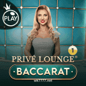 Privé Lounge Baccarat 1 Game Card